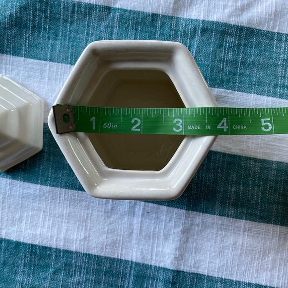 Haeger vintage 1960s creamer/sugar container 3 pcs - Picture 5 of 7